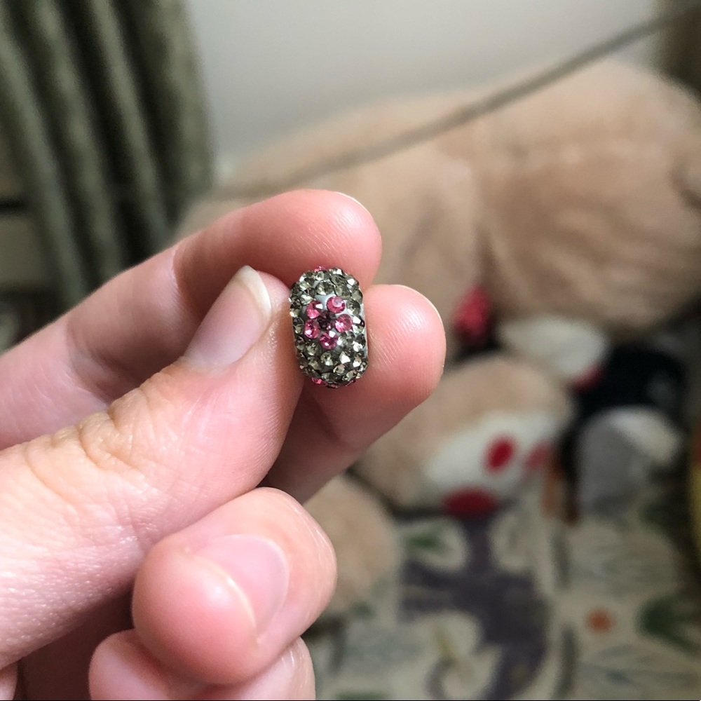 Floral Sparkle Charm